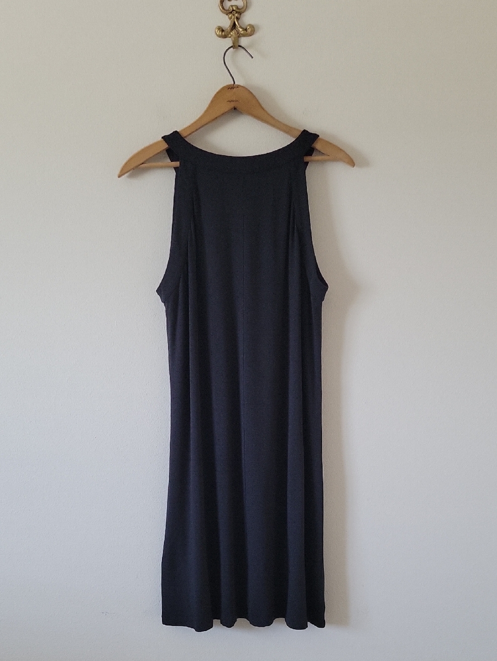 Tommy Bahama Black Tambour Sleeveless Short Dress Size Large - Picture 3 of 6